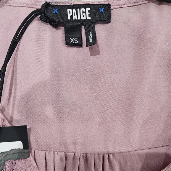 Paige Carmela Dress - Sunrise Pink Multi NWT size XS - Picture 9 of 9